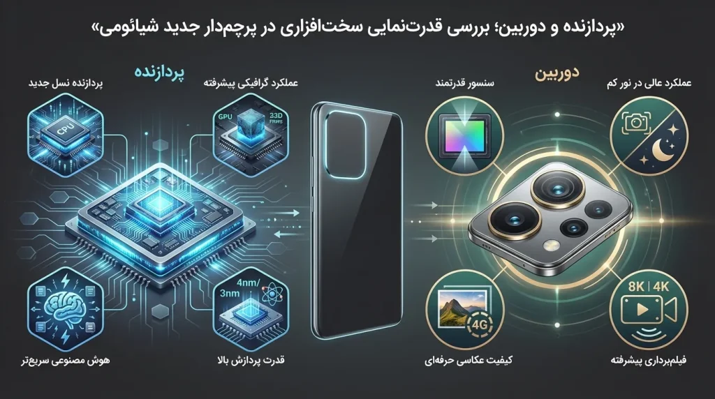 پردازنده و دوربین پرچم دار جدید شیائومی