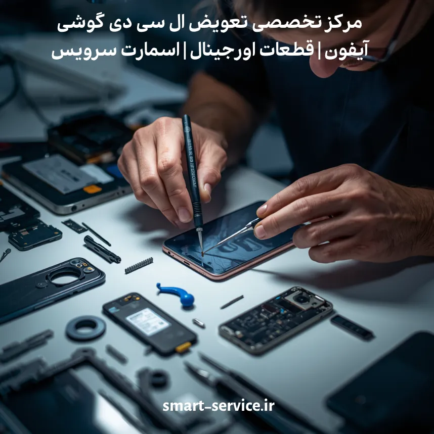 مرکز تخصصی تعویض ال سی دی گوشی آیفون | قطعات اورجینال | اسمارت سرویس