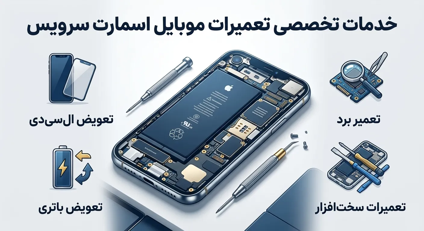 نمایندگی تعمیرات موبایل