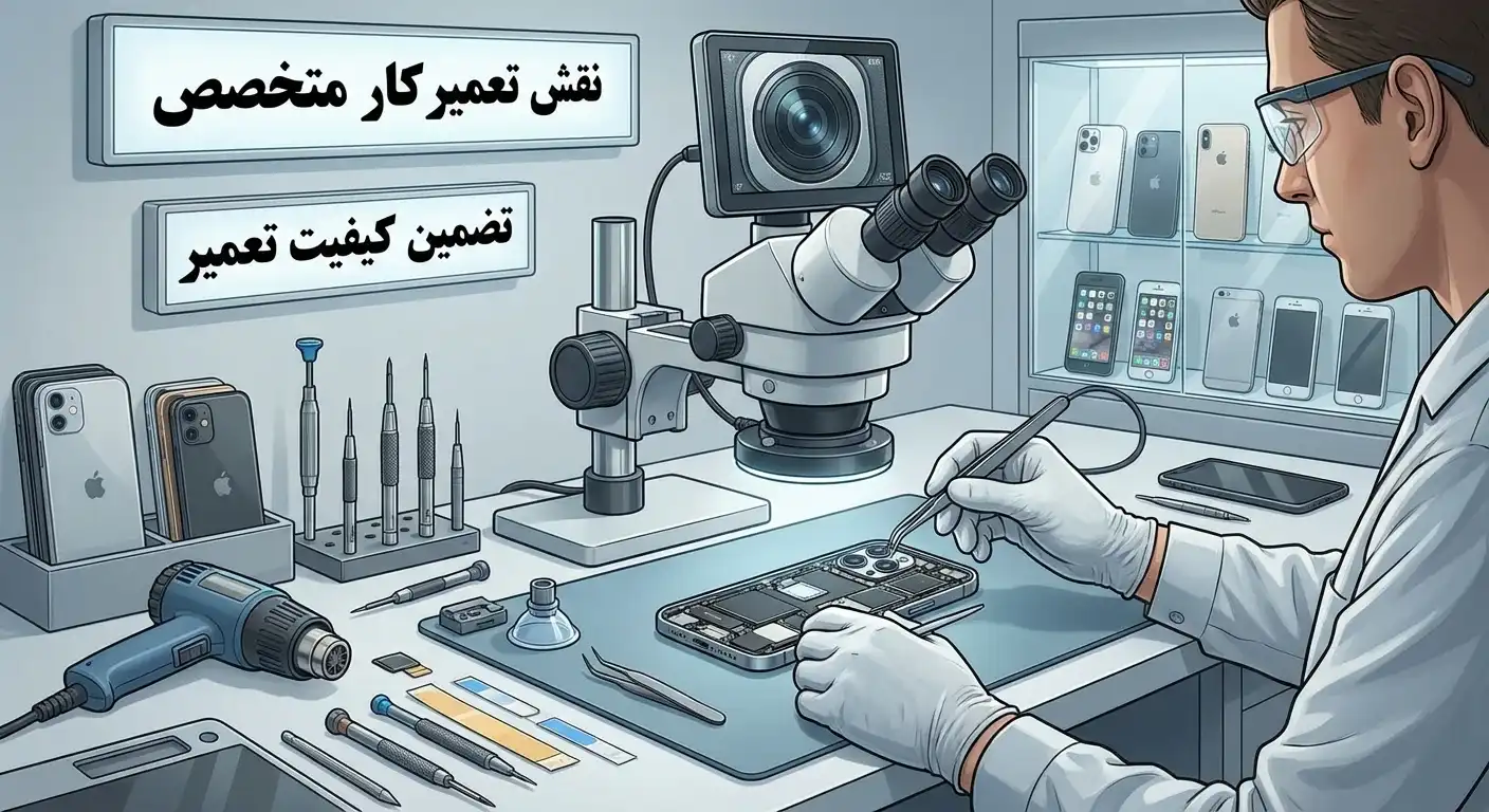 نقش تعمیرکار متخصص در تضمین کیفیت تعمیر