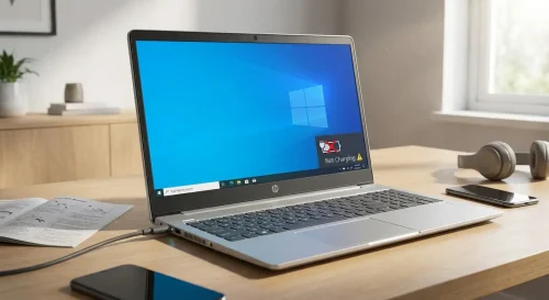 مشکل شارژ نشدن لپ تاپ HP