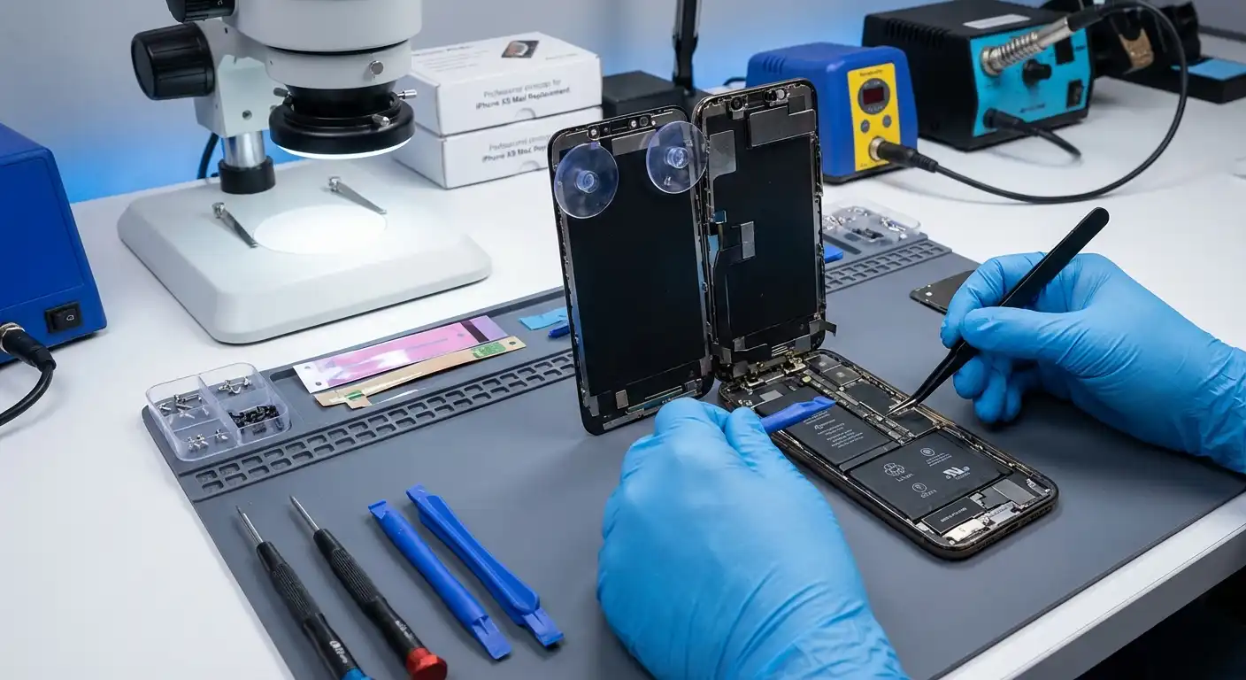 تعویض ال سی دی آیفون XS Max