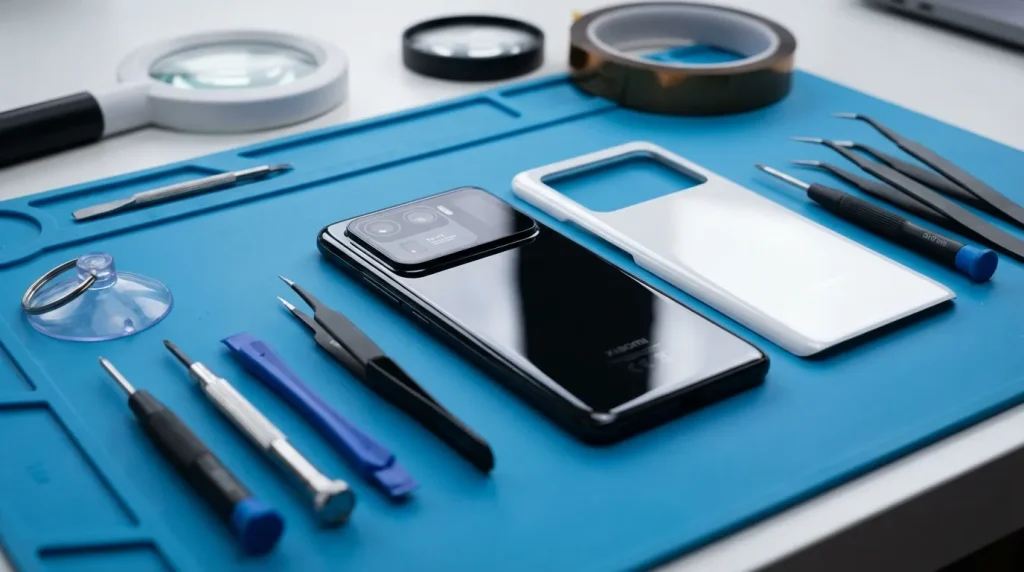 تعویض درب پشت Mi 11 Ultra