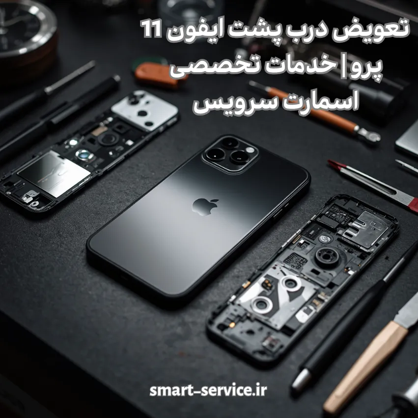 تعویض درب پشت ایفون 11 پرو | خدمات تخصصی اسمارت سرویس