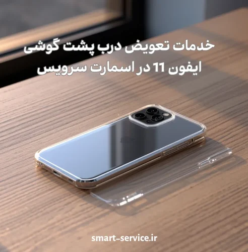 تعویض درب پشت ایفون 11