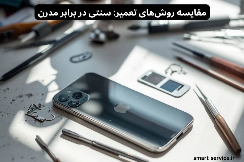 مقایسه روشهای تعمیر: سنتی در برابر مدرن